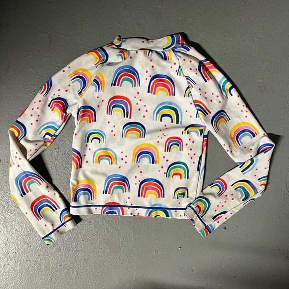 Tucker + Tate Rainbow Print Kids Rashguard - Picture 5 of 6